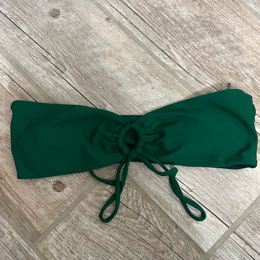 Juniors bikini strapless top